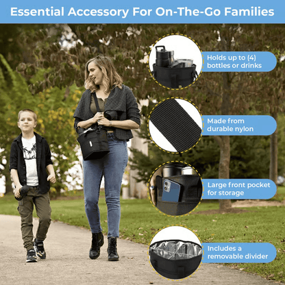 Family Size 4 Compartment Drink Bag