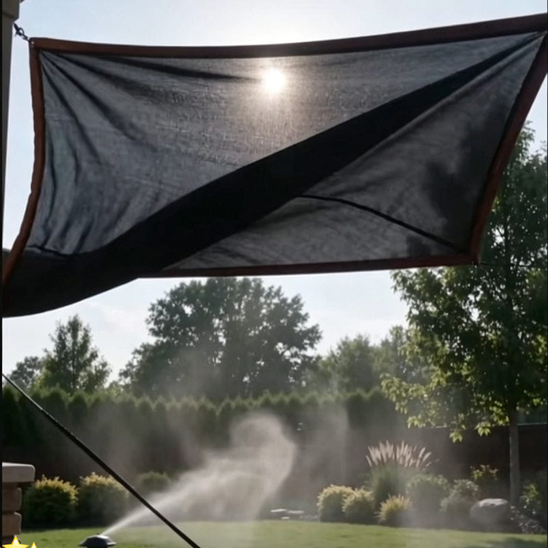 UV-resistant, breathable, cooling, high-quality woven sunshade