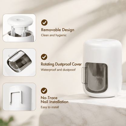 Wall Mounted Toothpaste Dispenser