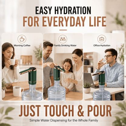 EasyPour Foldable Water Bottle Pump