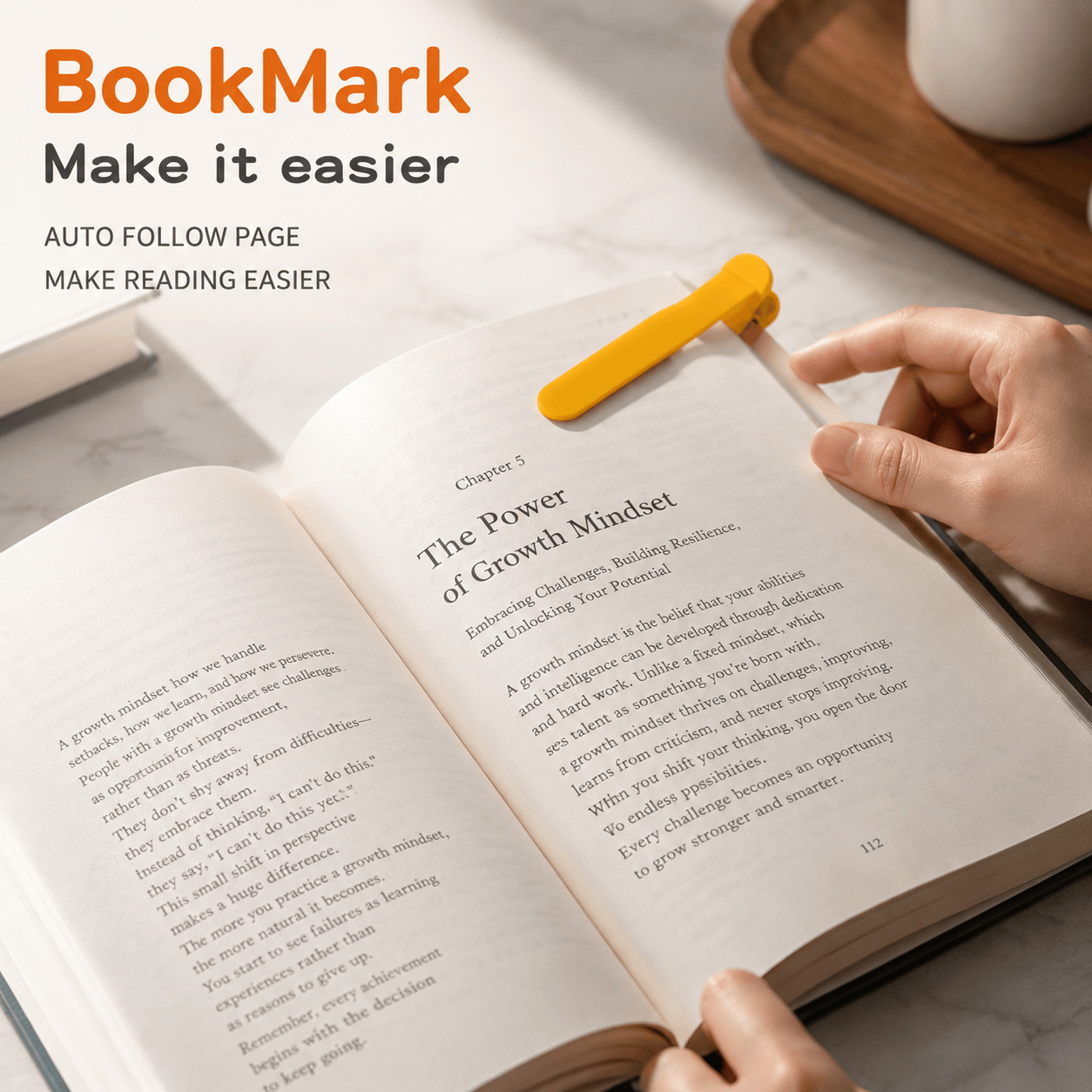 Auto-Follow Bookmark(3pc)🔖Never Lose Your Place Again.