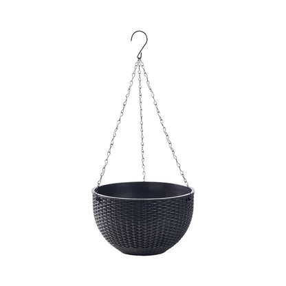 Limited-Time Deal | 15-Day Self-Watering Woven Hanging Planter