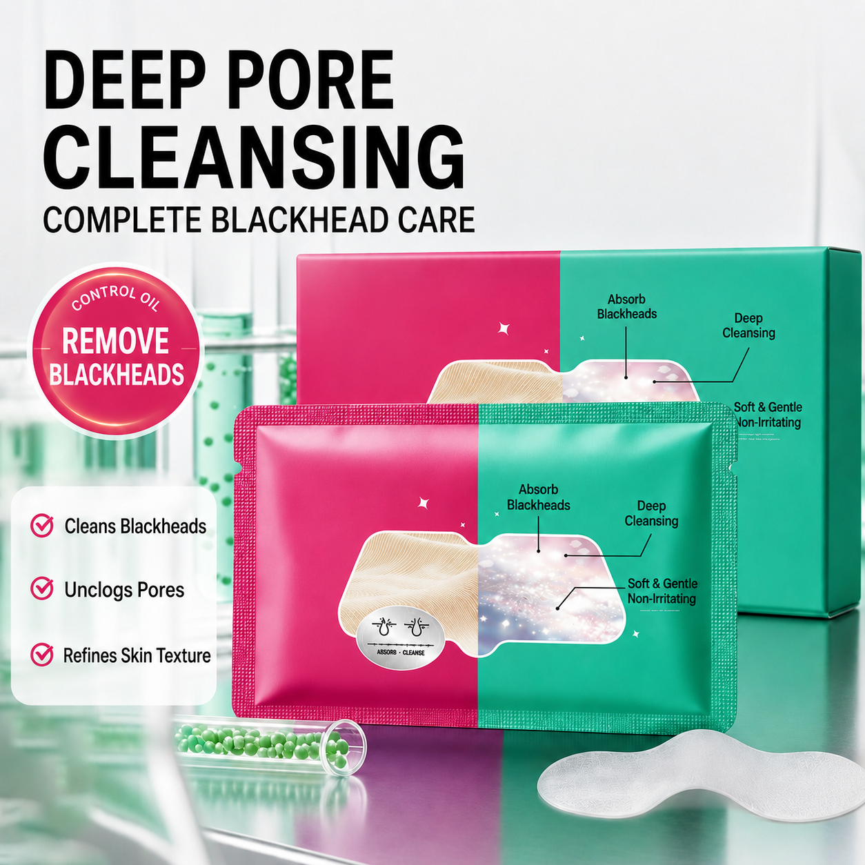 Pore Cleansing Bubble Nose Mask
