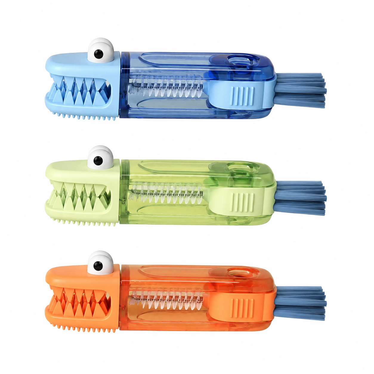 Crocodile Design 3-in-1 Cleaning Brush (3pc)