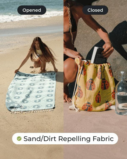 ⏰2026 HOT SALE 49% OFF - 🌊2-in-1 OrganicCotton Towel Bag