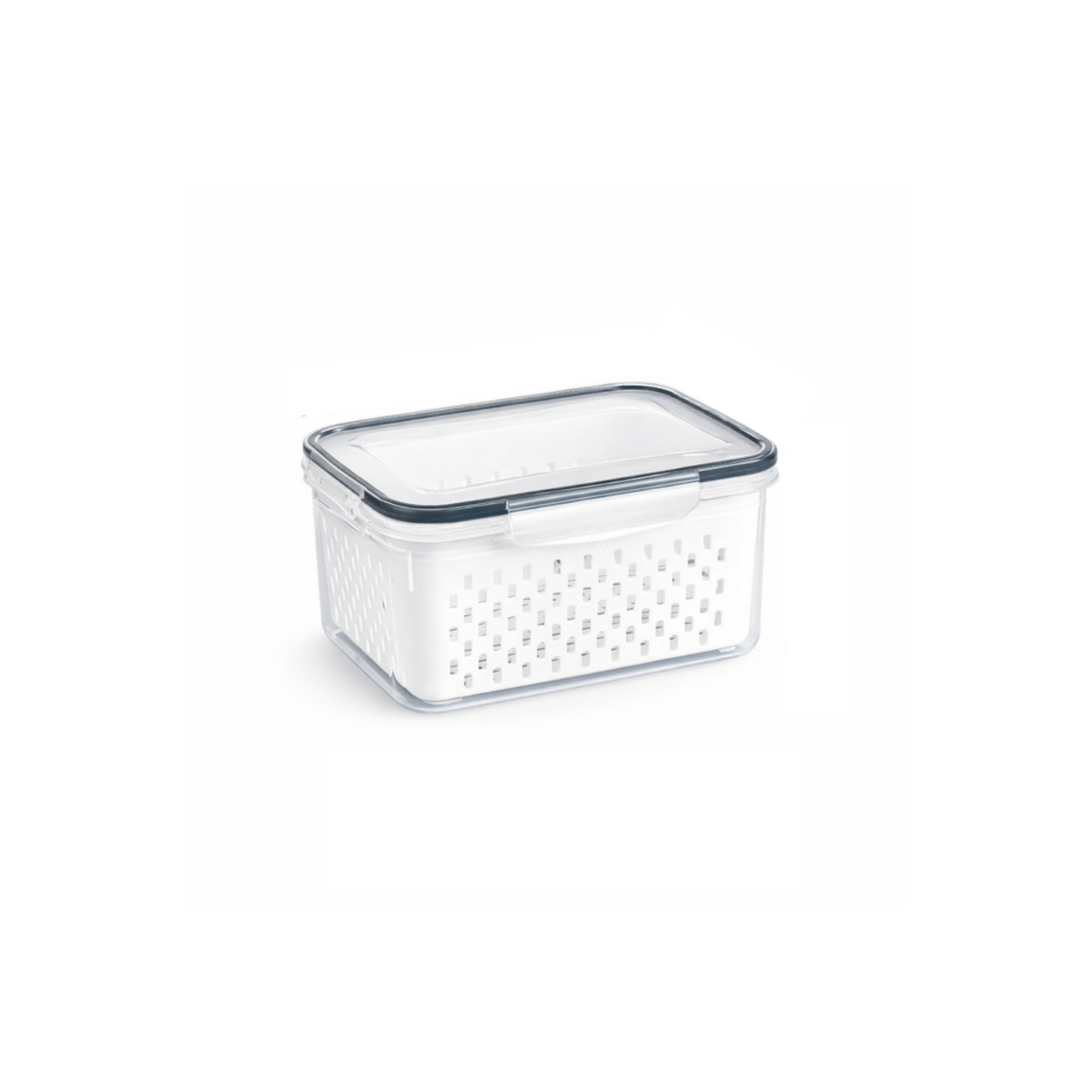 4-in-1 Produce Storage Containers (3-Pack Set) | Wash • Drain • Store • Keep Fresh