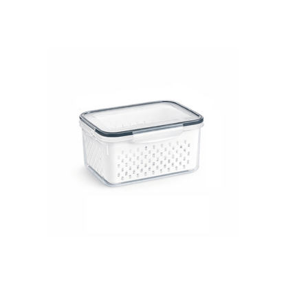 4-in-1 Produce Storage Containers (3-Pack Set) | Wash • Drain • Store • Keep Fresh
