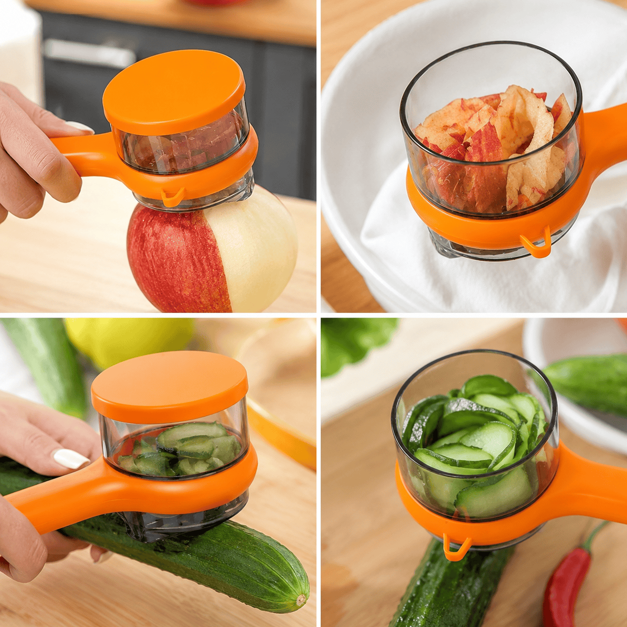 PeelKeeper-Keep Every Peel. Keep Your Kitchen Clean.Vegetable Peeler