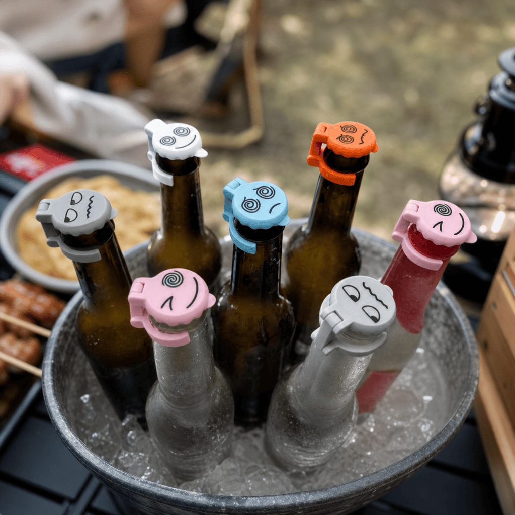 Fun Emoji Bottle Markers
