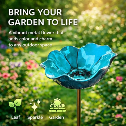 🎁Handmade Flower Garden Stake🐦