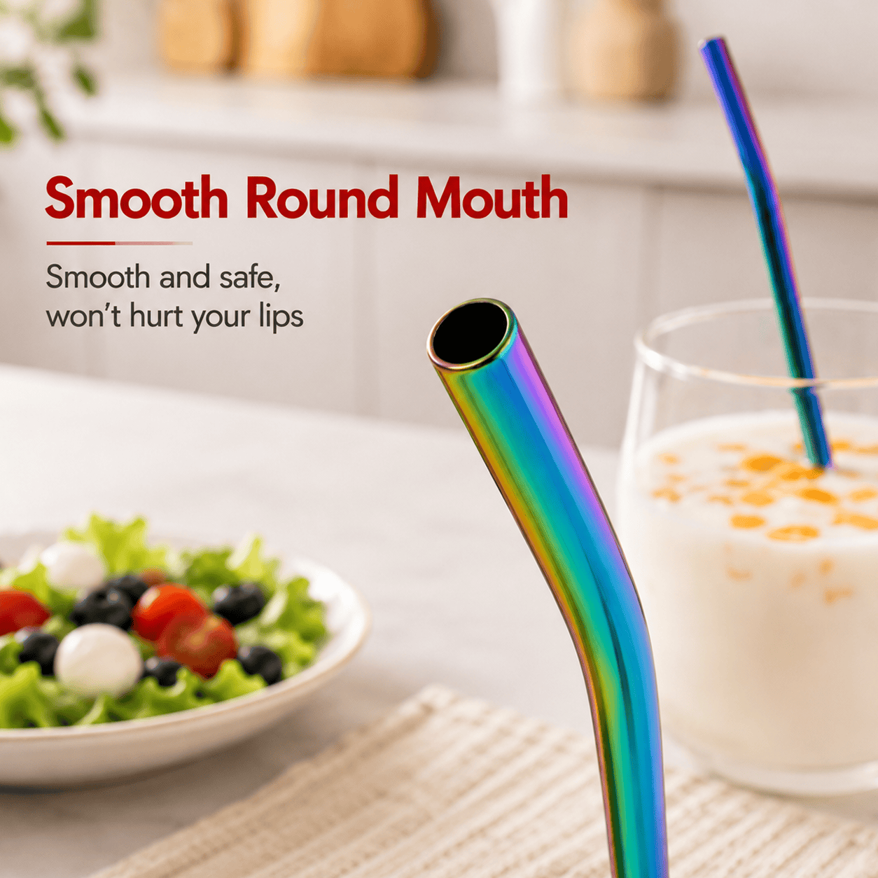 2-in-1 Stainless Steel Spoon Straw🥂Buy One, Share One,🎉 BUY 1 GET 1 FREE