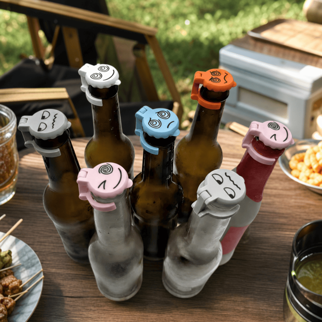 Fun Emoji Bottle Markers