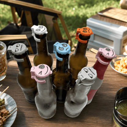 Fun Emoji Bottle Markers