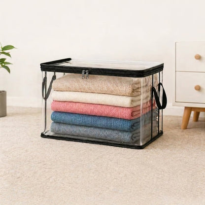🎁Sale 49% OFF📦Large Heavy-Duty Thick Plastic Clear Storage Bag for Clothes, Moving & Storage