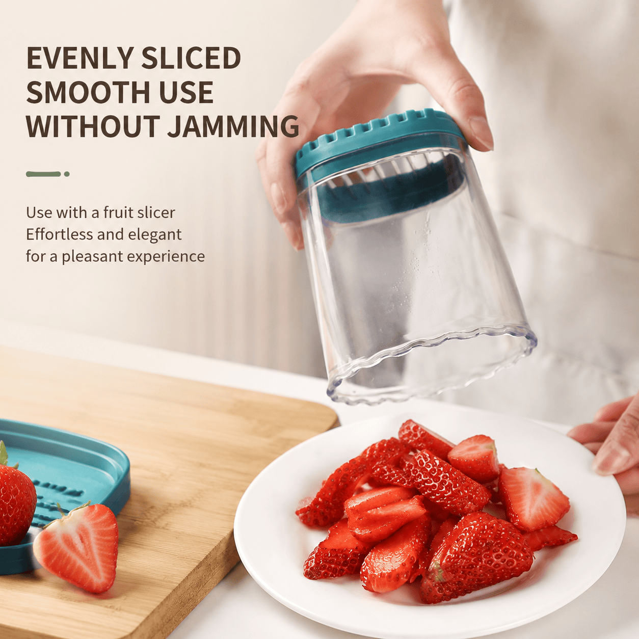 Perfect Fruit & Veggie Slices In One Simple Press