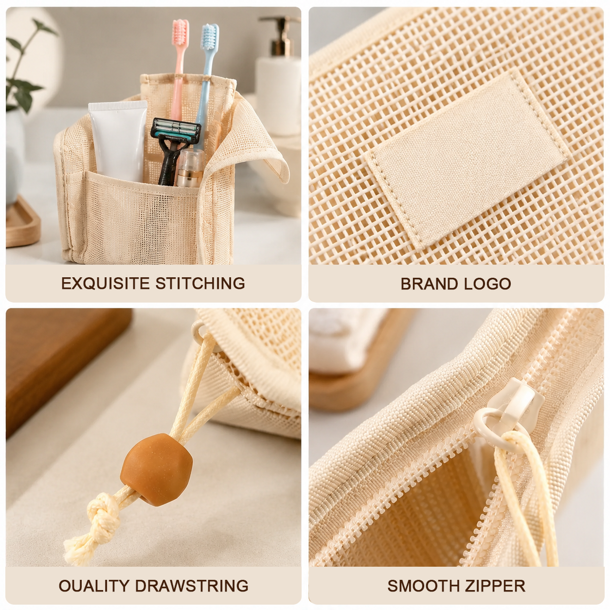 ⏰ Limited-Time Deal | Portable Stand-Up Makeup & Toiletry Organizer Bag