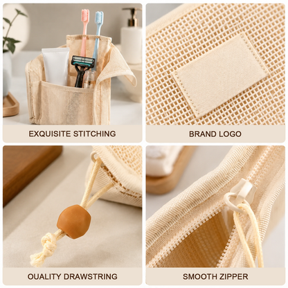 ⏰ Limited-Time Deal | Portable Stand-Up Makeup & Toiletry Organizer Bag