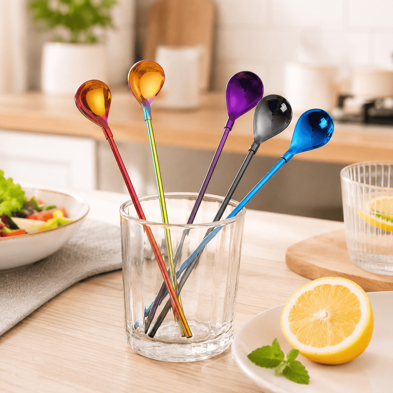 2-in-1 Stainless Steel Spoon Straw🥂Buy One, Share One,🎉 BUY 1 GET 1 FREE