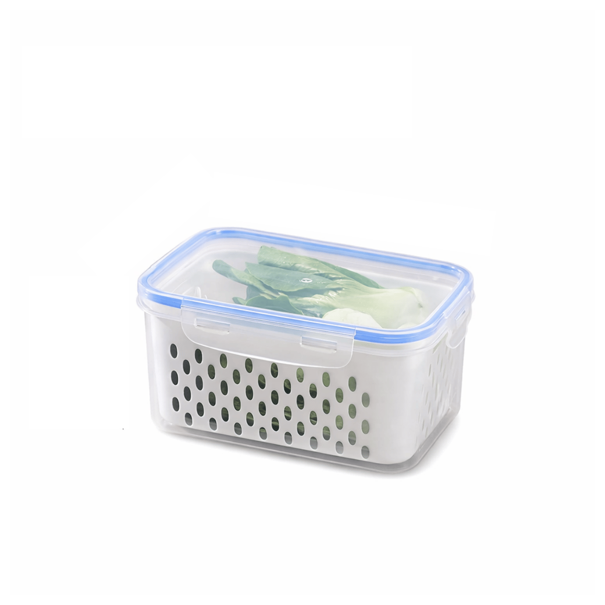 4-in-1 Produce Storage Containers (3-Pack Set) | Wash • Drain • Store • Keep Fresh