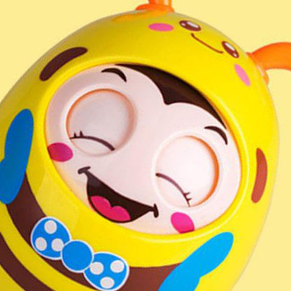 Roly Poly Baby Toy Soothing Tinkling Winking Early Educational Teething Tool