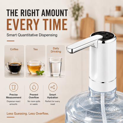 EasyPour Foldable Water Bottle Pump
