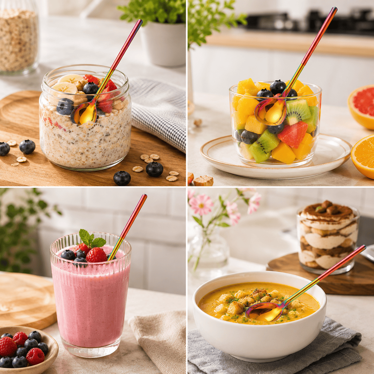 2-in-1 Stainless Steel Spoon Straw🥂Buy One, Share One,🎉 BUY 1 GET 1 FREE