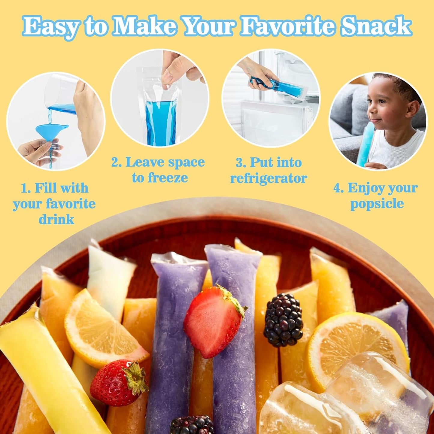 Skip the Sugar. Make Healthier Frozen Treats at Home.