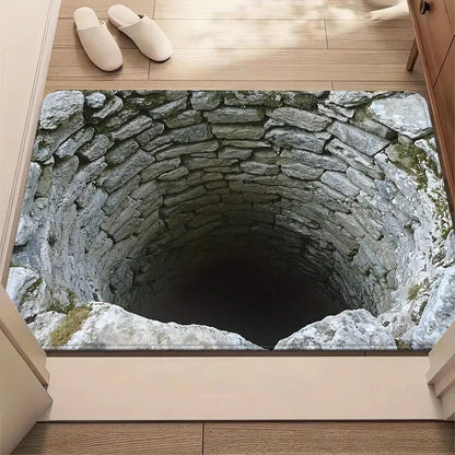 Endless Abyss Illusion Doormat - Mind-Bending 3D Visual Effect