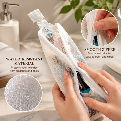 ⏰ Limited-Time Deal | Portable Stand-Up Makeup & Toiletry Organizer Bag