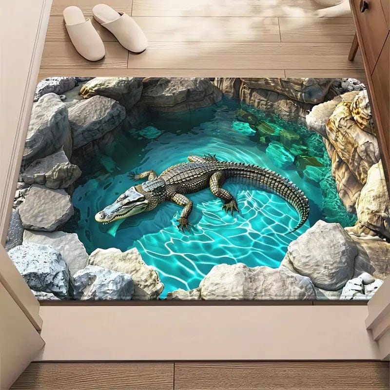 Endless Abyss Illusion Doormat - Mind-Bending 3D Visual Effect