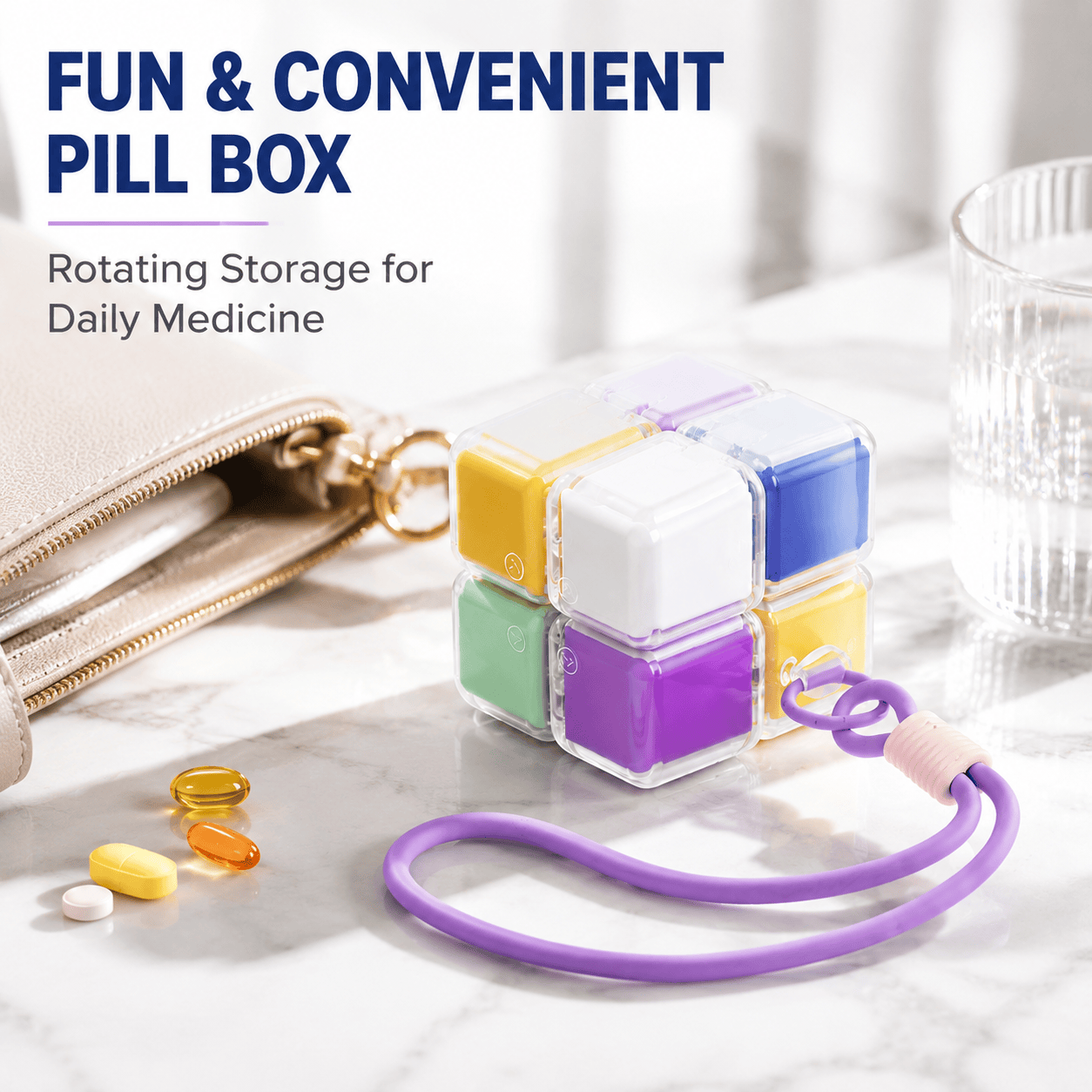 Modular Magnetic Pill Organizer