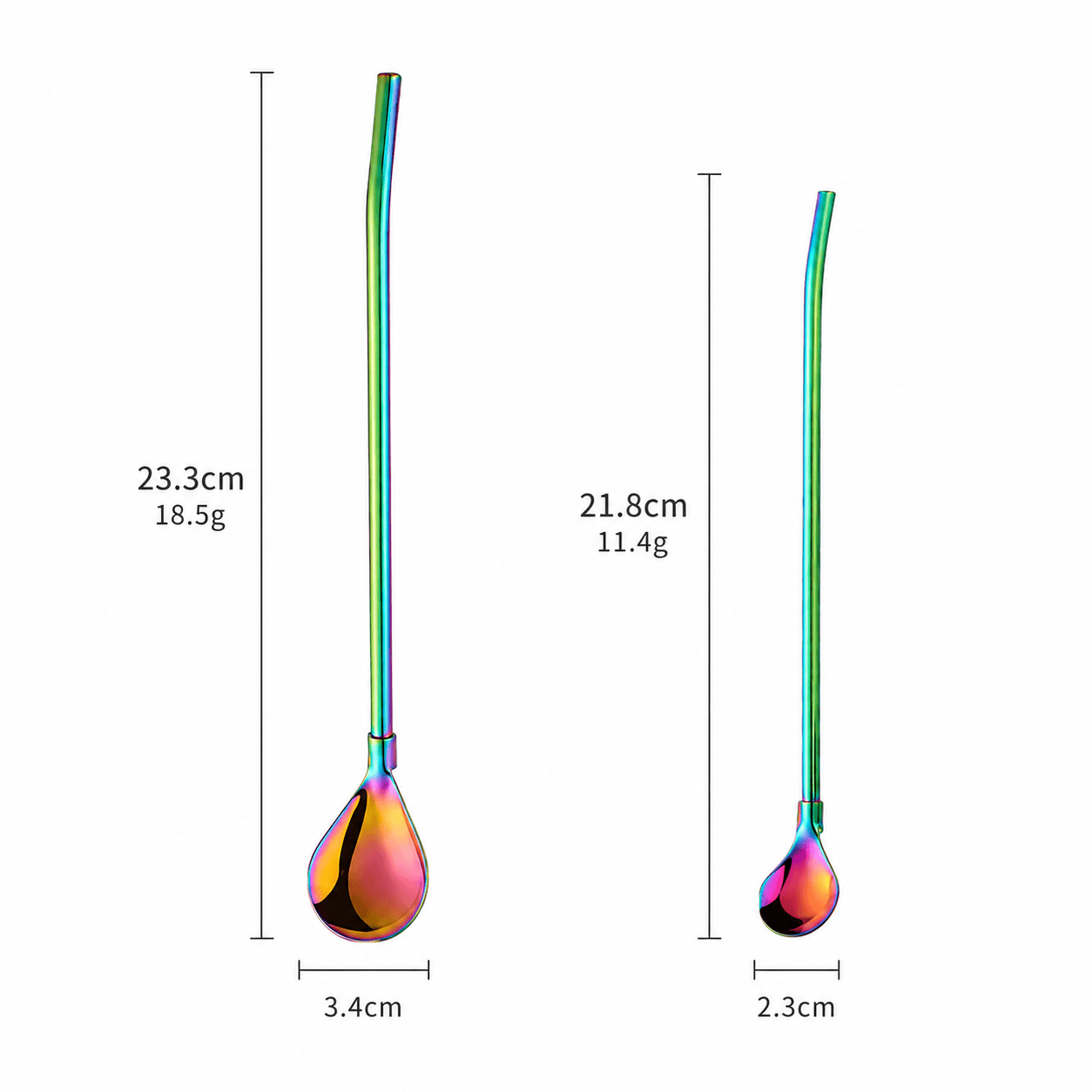 2-in-1 Stainless Steel Spoon Straw🥂Buy One, Share One,🎉 BUY 1 GET 1 FREE