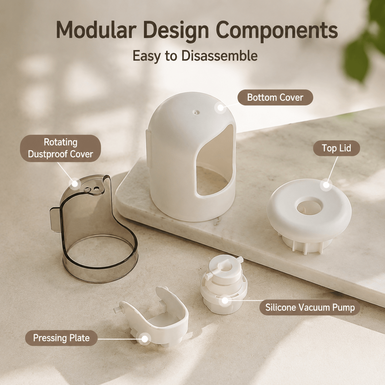 Wall Mounted Toothpaste Dispenser