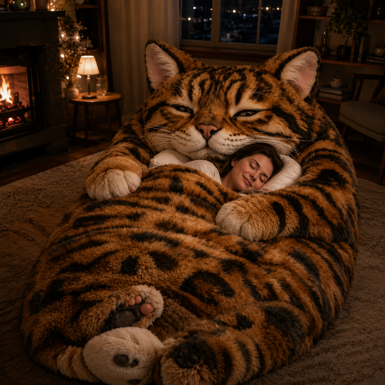 ⏰Hot Sale 49% off⏰🐱 Fluffy cat sleeping bagy💤