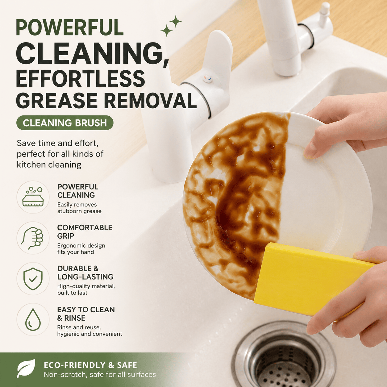 High-Density Cleaning Sponge