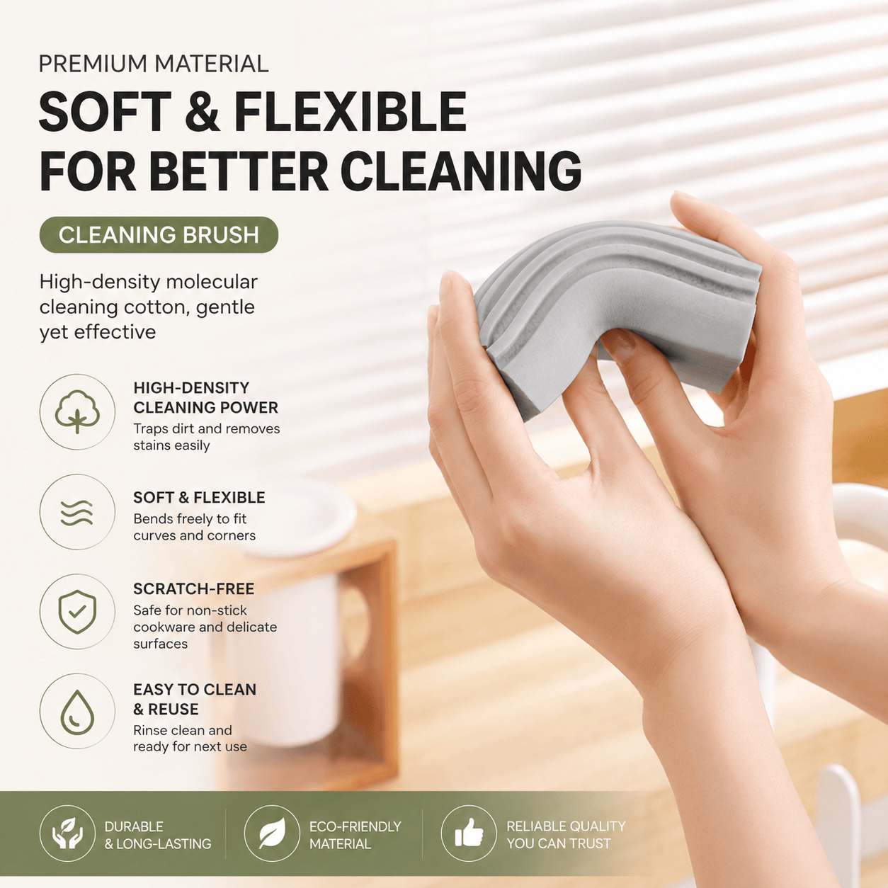 High-Density Cleaning Sponge
