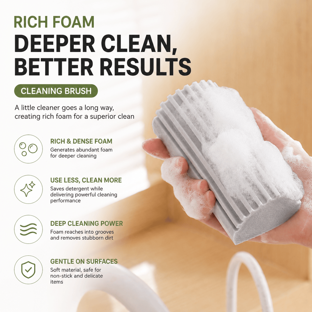 High-Density Cleaning Sponge