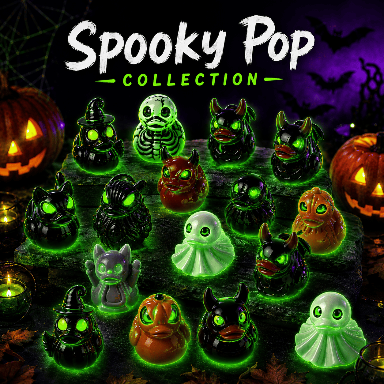 SPOOKY POP MINI HALLOWEEN DUCKS