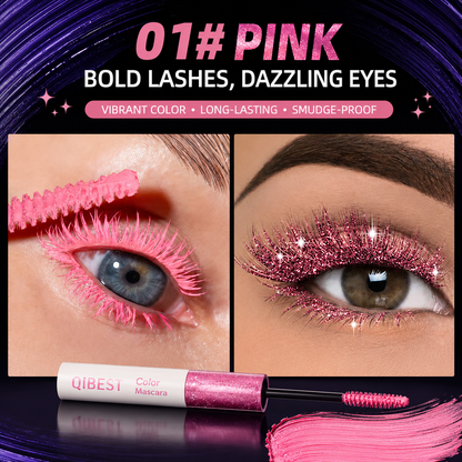 2-IN-1 GLITTER + COLORED MASCARA