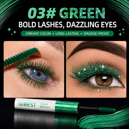 2-IN-1 GLITTER + COLORED MASCARA