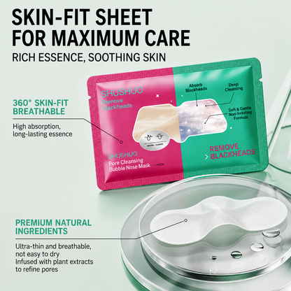 SHUSHUO Pore Cleansing Bubble Nose Mask