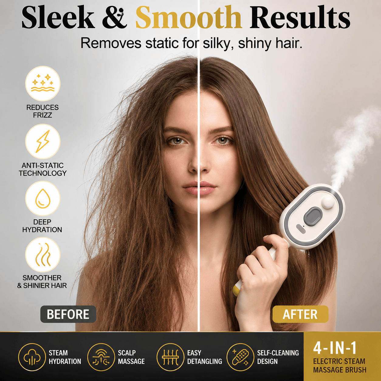🔥LAST DAY 50% OFF - 2026 Electric Spray Air Cushion Massage Comb