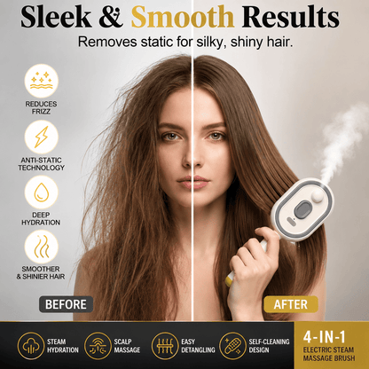 🔥LAST DAY 50% OFF - 2026 Electric Spray Air Cushion Massage Comb
