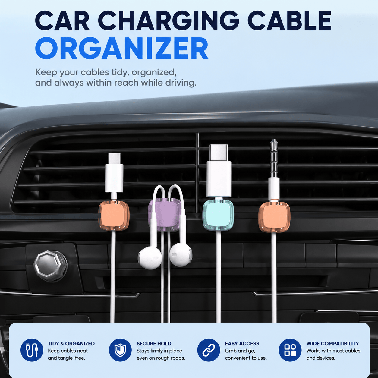 Magnetic Cable Clip
