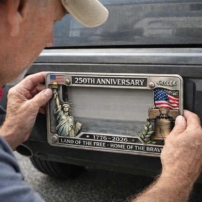 🗽LAST DAY 49% OFF-🇺🇸250th Anniversary Commemorative License Plate Frame