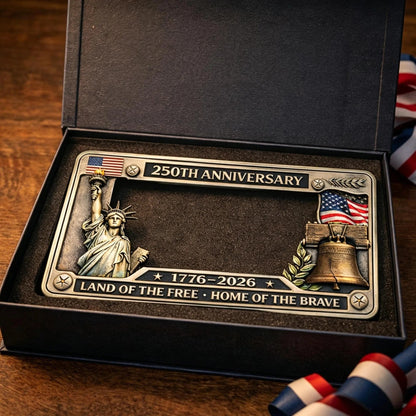 🗽LAST DAY 49% OFF-🇺🇸250th Anniversary Commemorative License Plate Frame