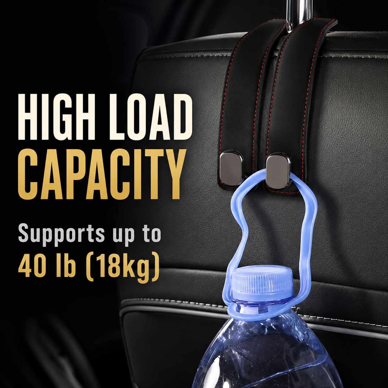🔥🚗Car Seat Back Storage Hook 💥Double Hook Holder for Convenient Storage