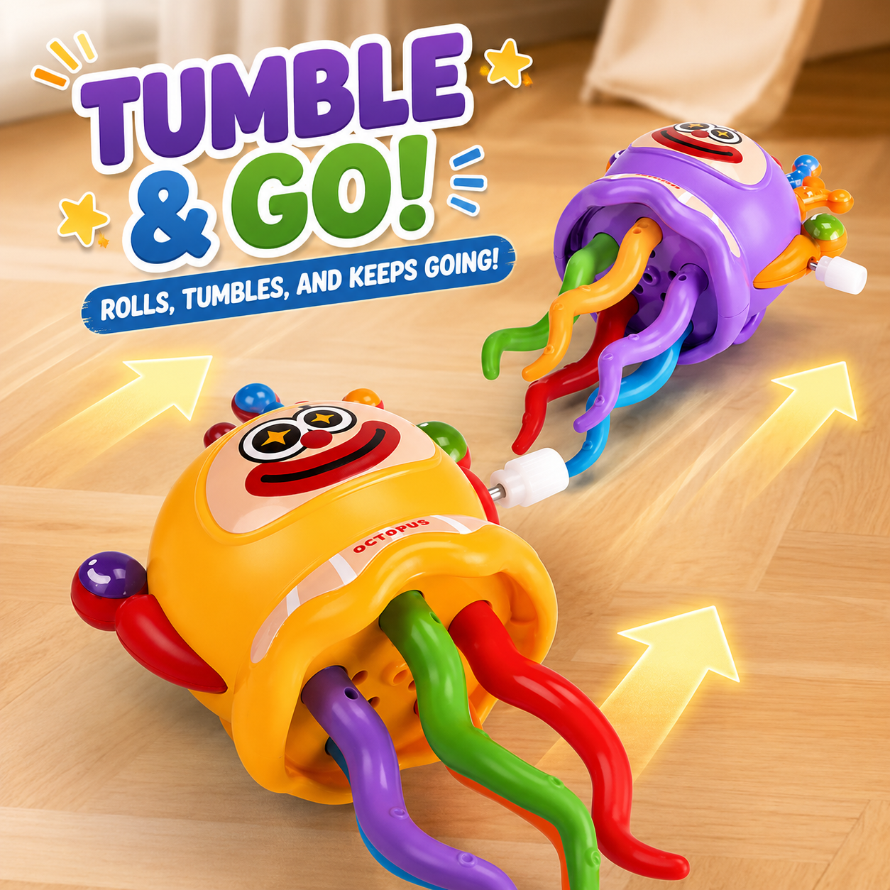 Magical Dancing Octopus Wind-Up Toy for Babies