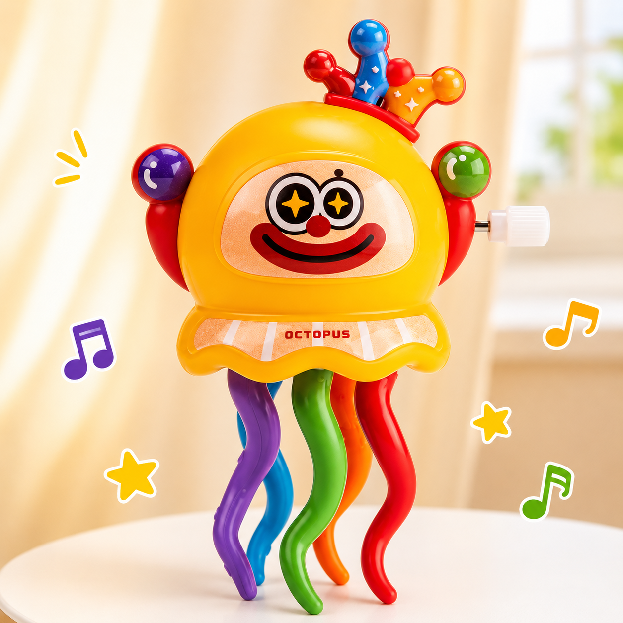 Magical Dancing Octopus Wind-Up Toy for Babies