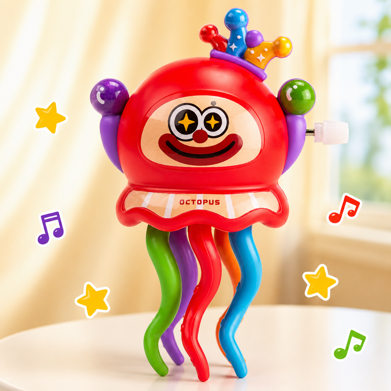 Magical Dancing Octopus Wind-Up Toy for Babies